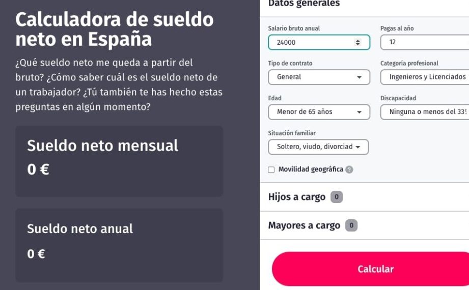 calculo retencion impuestos salarios conoce tu salario neto