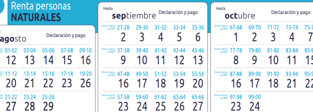 fecha limite para declarar impuestos 2024 apuntala