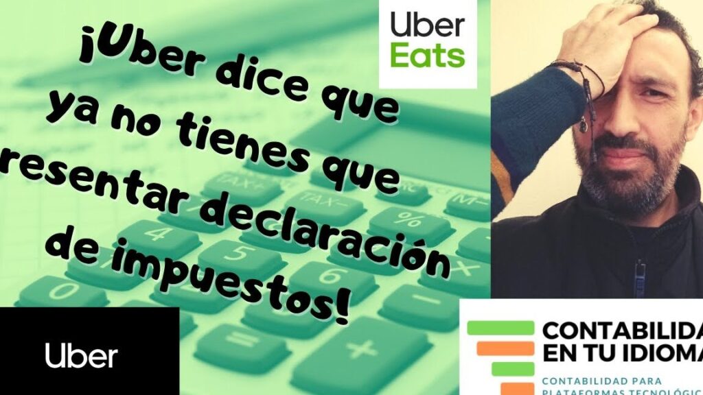 uber y declaracion de impuestos es obligatorio